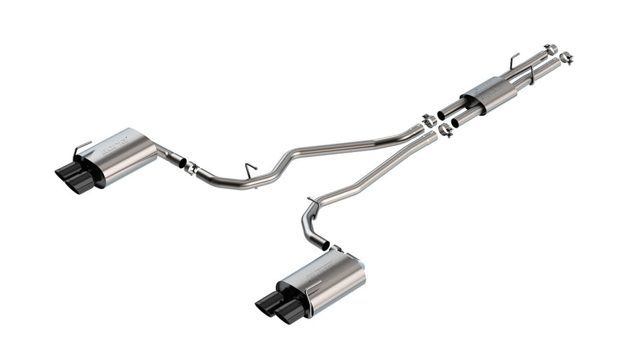 Borla 140821BC ATAK black chrome cat-back exhaust for 2020-2026 Ford Explorer ST