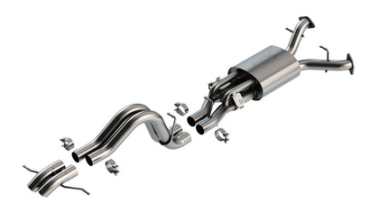 Borla ATAK Cat-Back Exhaust System with Turndown Tips - 2022-2026 Ford Bronco Raptor