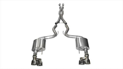 Corsa Xtreme Cat-Back Exhaust - 2015-2017 Ford Mustang GT 5.0