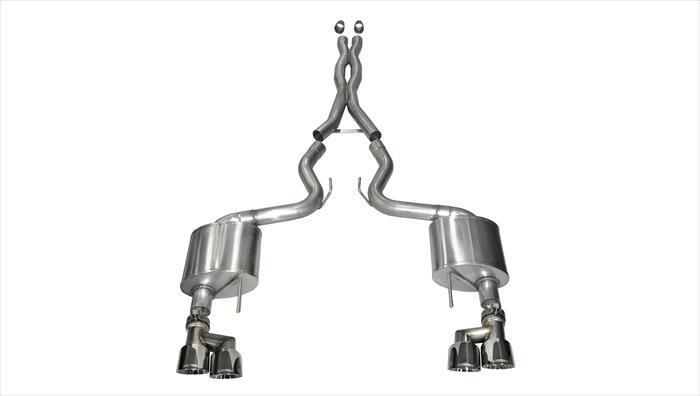Corsa Xtreme Cat-Back Exhaust - 2015-2017 Ford Mustang GT 5.0
