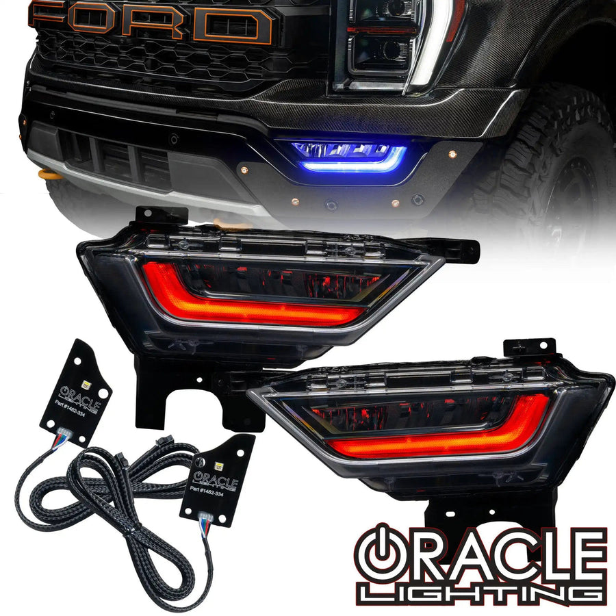 ORACLE Lighting ColorSHIFT RGB+W Fog Light DRL Upgrade Kit - 2021-2023 Ford F-150
