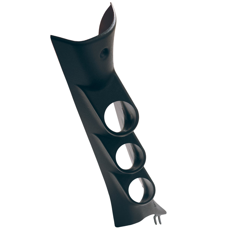 AutoMeter Triple A-Pillar Gauge Pod (2-1/16 in., with Speaker) - 2017-2019 Ford F-250/F-350 Super Duty