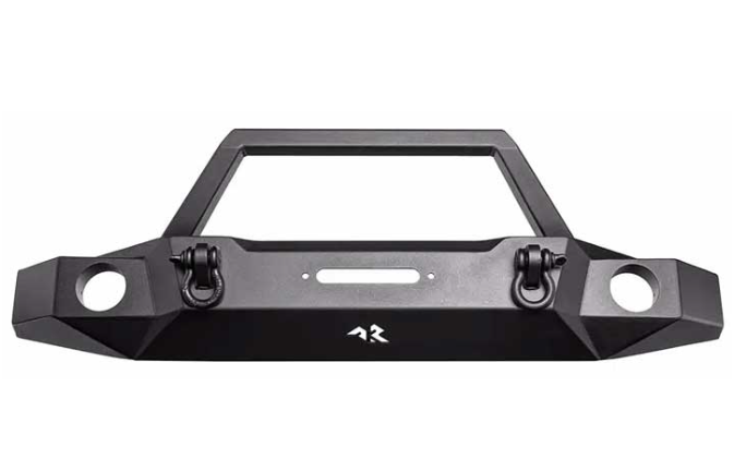 Rugged Ridge 2021-2023 BRONCO 4 DOOR HAVOC STEEL BENDER WINCHREADY FRONT BUMPER