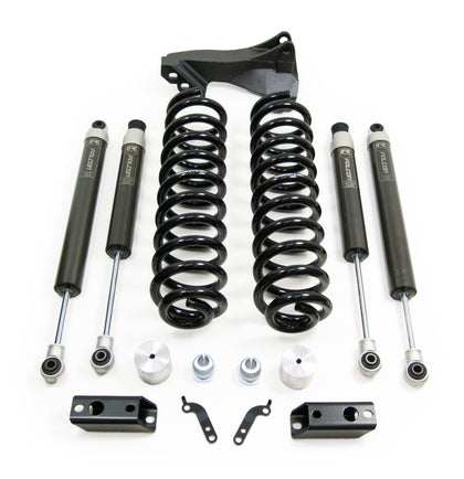 ReadyLift - 2.5" Coil Spring Front Lift Kit W/Falcon 1.1 Monotube Shocks Front/Rear - Ford Super Duty Diesel 4WD 2020-2026