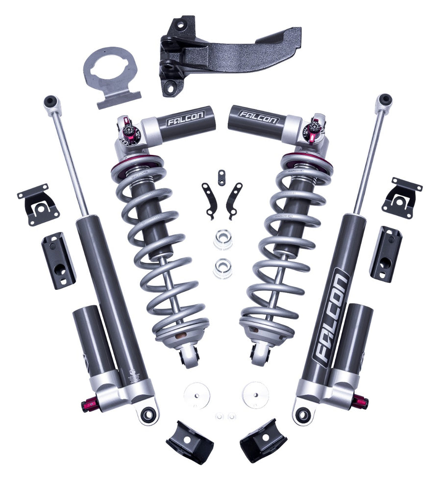 ReadyLift - 2.5" Coilover Front Lift Kit W/Falcon 3.3 Shocks - Ford Super Duty Diesel 4WD 2017-2026