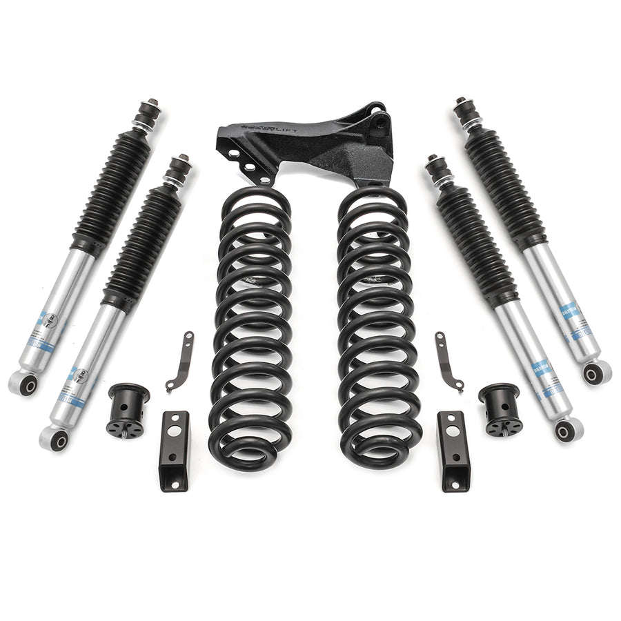 ReadyLift - 2.5" Coil Spring Front Lift Kit W/Bilstein Shocks Front/Rear - Ford Super Duty Diesel 4WD 2011-2016