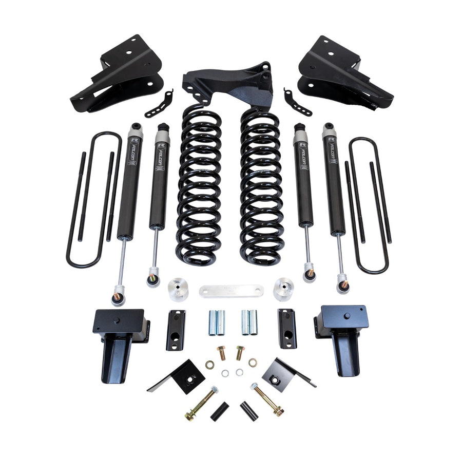 ReadyLift - 4" COIL SPRING LIFT KIT WITH FALCON SHOCKS - 2023-2026 FORD SUPER DUTY F250/F350 4WD