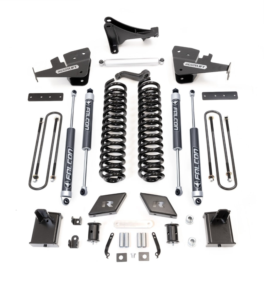 ReadyLift - 7" Coil Spring Lift Kit With MAX2.1 Falcon Shocks - Ford Super Duty Diesel F-250 / F-350 4WD 2017-2022