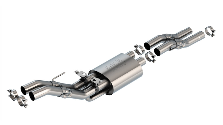 Borla ATAK Mid-Section Exhaust System - 2021-2026 Ford F-150 Raptor