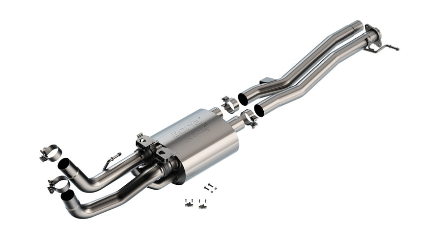 Borla ATAK Mid-Section Exhaust System - 2024-2026 Ford Ranger Raptor