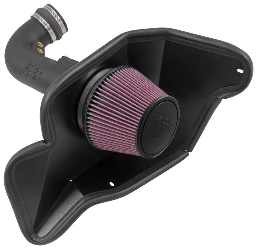 K&N AirCharger Cold Air Intake System - 2015-2017 Ford Mustang GT 5.0L V8
