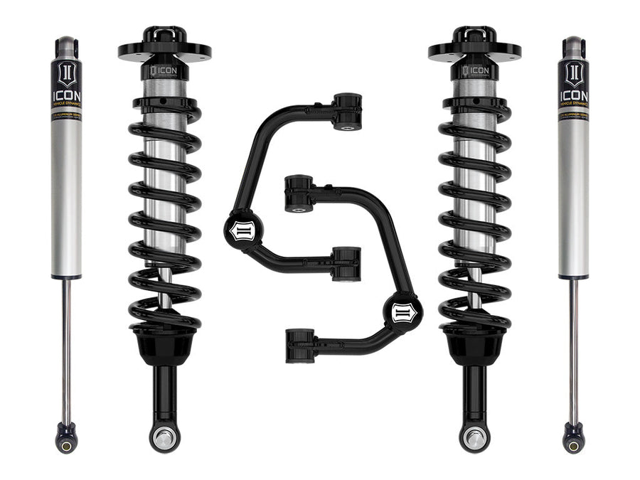ICON Vehicle Dynamics 2.75-3.5" Lift Stage 1 Suspension System, Tubular (4WD) - 2021-2025 Ford F-150