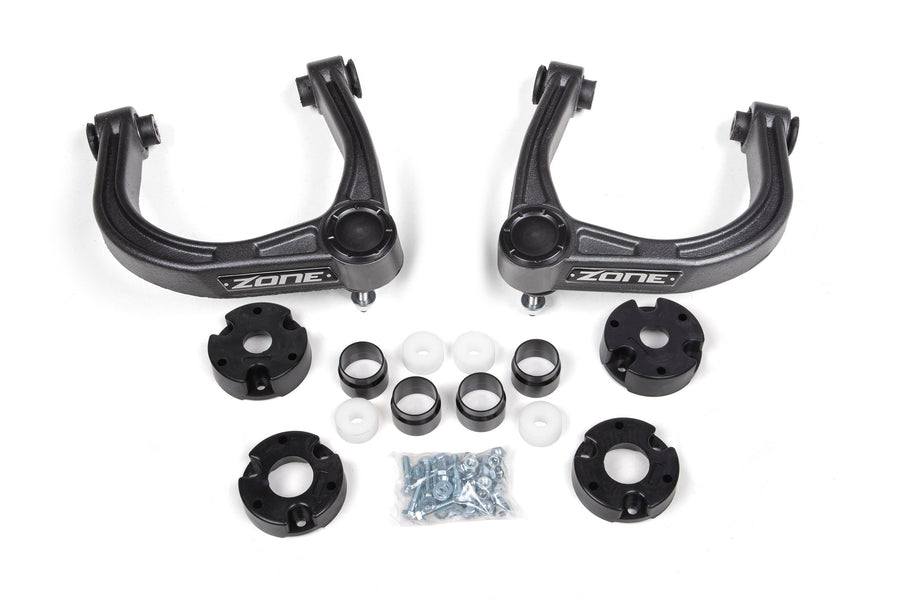 Zone Offroad - 4 Inch Lift Kit - Ford Bronco (2021-2026) with Base Shock Package - Zone Offroad