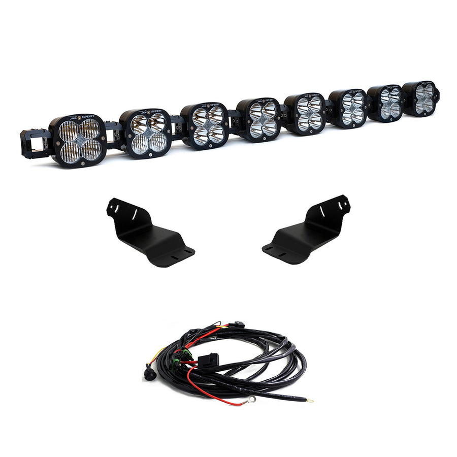Baja Designs 8XL Linkable Roof-Mount Light Bar Kit - 2022-2026 Ford Bronco Raptor
