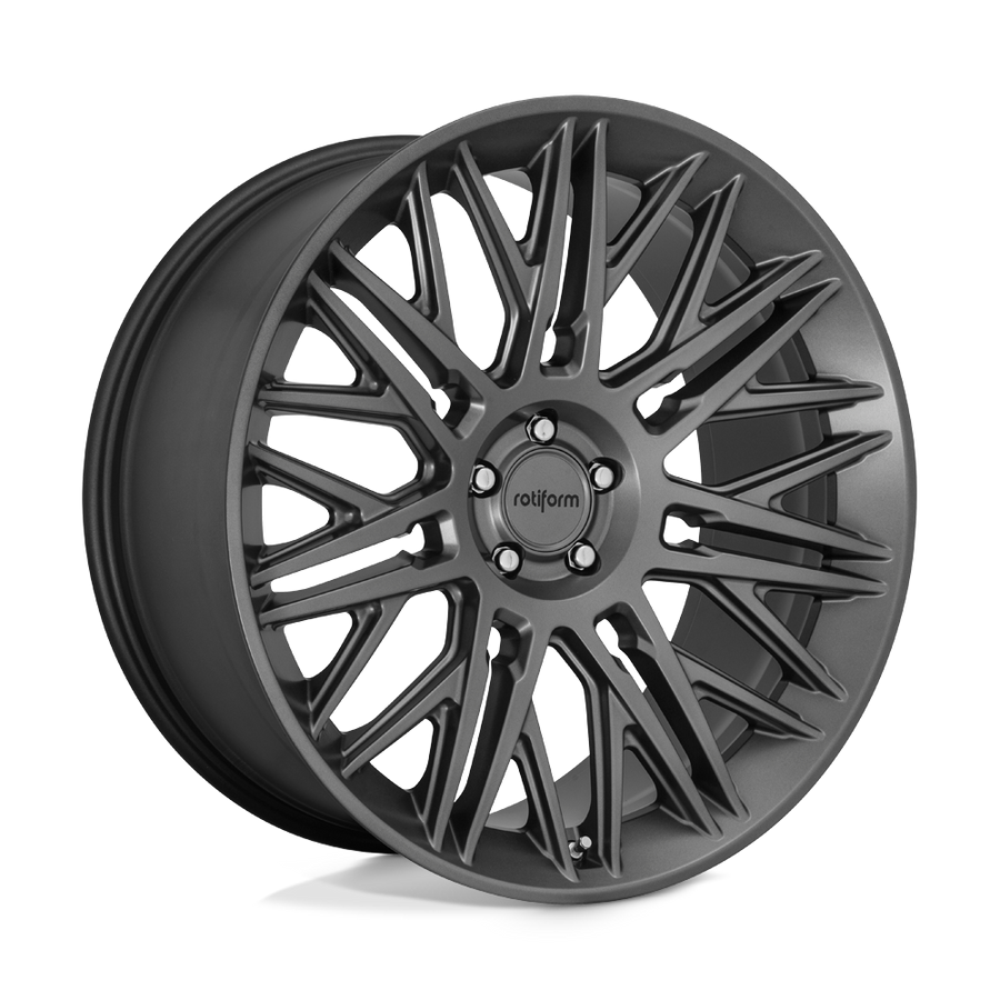 Rotiform | R163 JDR | Matte Anthracite | 22X10 | 6X135 | 30mm/6.68" | R163220089+30