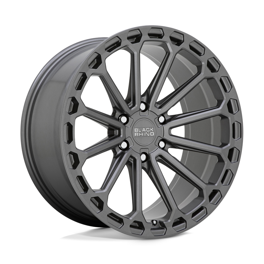 Black Rhino Hard Alloys | KAIZEN | Matte Gunmetal | 17X9.5 | 6X135 | 12mm/5.72" | 1795KZN126135G87