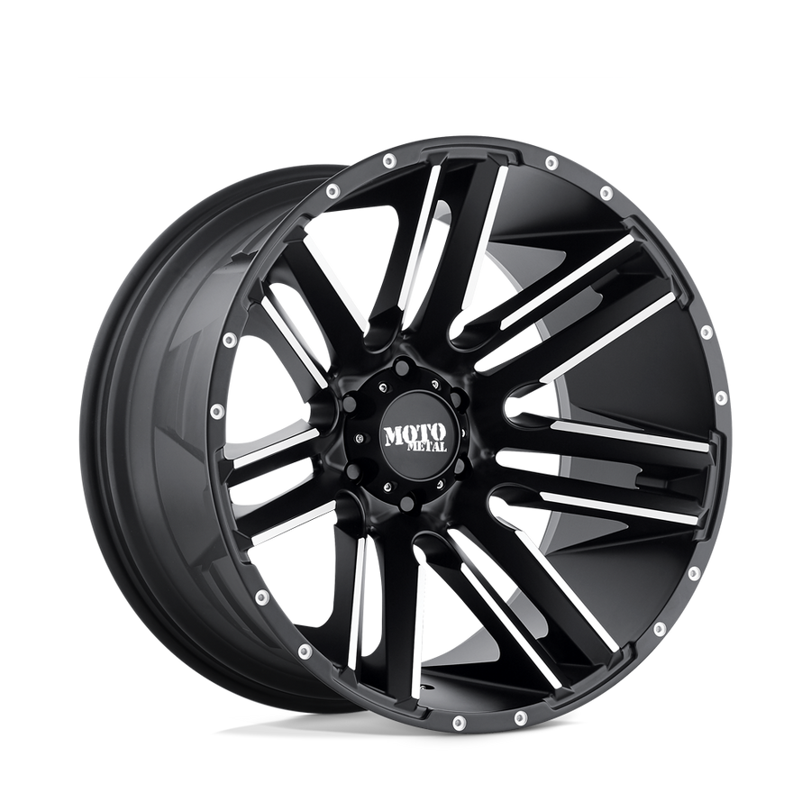 Moto Metal | MO978 RAZOR | Satin Black Machined | 18X9 | 6X135 | 18mm/5.71" | MO97889063518