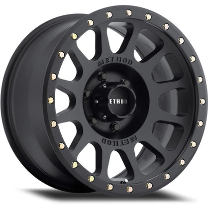 Method Race Wheels MR305 NV 17x8.5 6x139.7 0mm Matte Black (MR30578560500) - 2024-2026 Ford Ranger Raptor