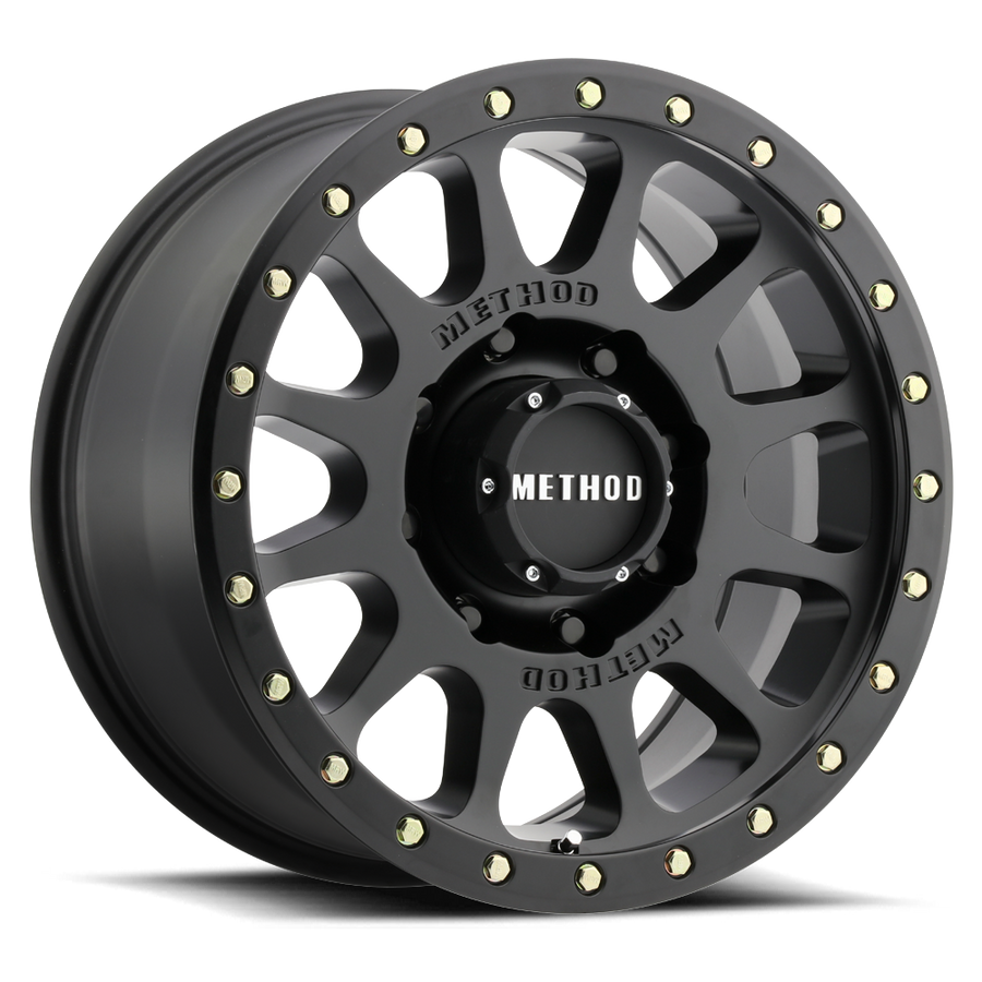 Method MR305 NV HD 18x9 +18 Matte Black 8x170 Wheel - 2017-2026 Ford F-250/F-350 Super Duty