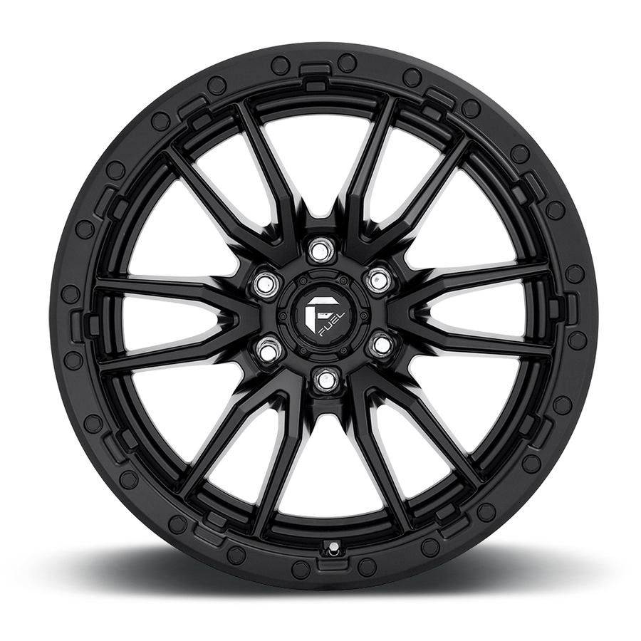 Fuel Off-Road Rebel 6 Matte Black 17X9 6x135 wheel D67917908945