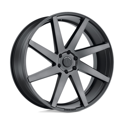 Status | BRUTE | Carbon Graphite | 24X9.5 | 5X114.3 | 30mm/6.43" | 2495BRT305114B76