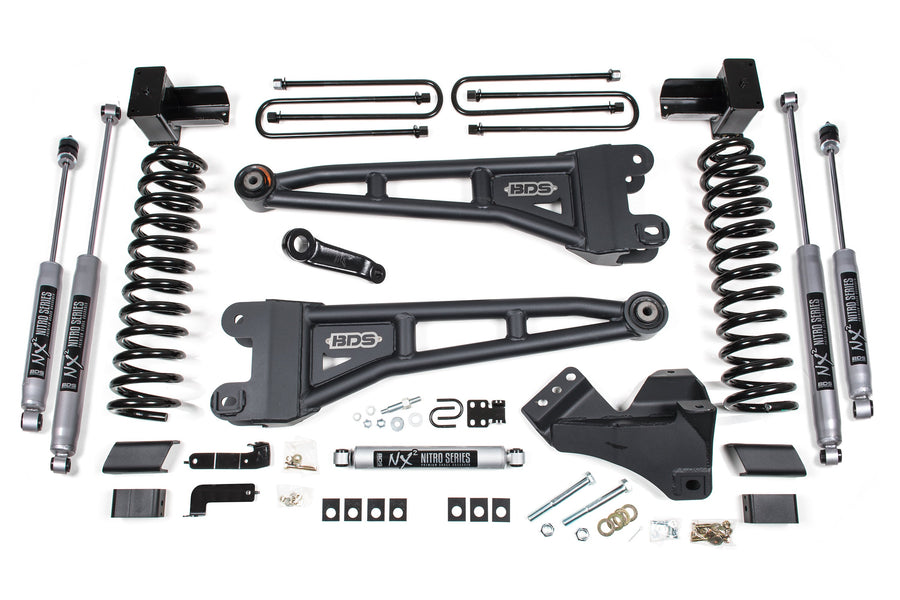 BDS 5" Lift Kit - 2023-2026 Ford F-350 Super Duty DRW 4WD (w/ Radius Arm)