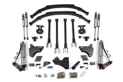 BDS 8" Lift Kit - 2011-2016 Ford F-250/F-350 Super Duty 4WD (4-Link & FOX 2.5 Performance Elite Coil-Over Conversion)