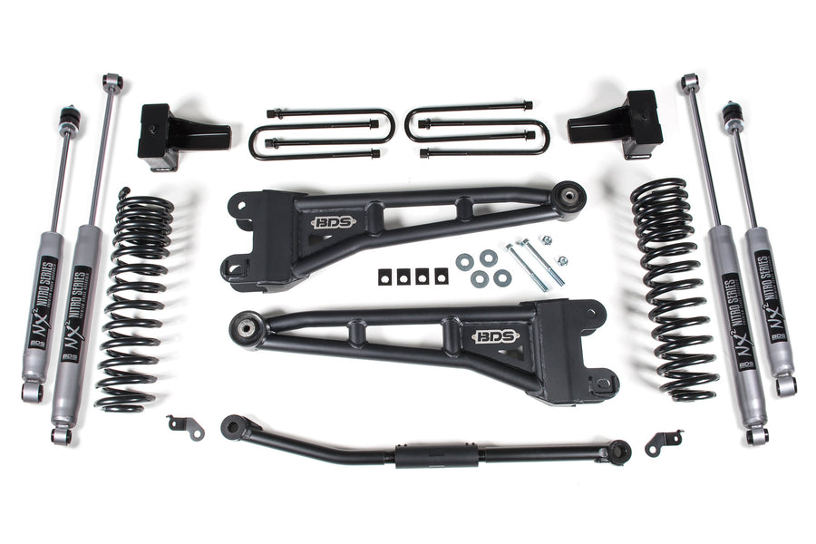 BDS 2.5" Lift Kit - 2011-2016 Ford F-250/F-350 Super Duty 4WD (w/ Radius Arm)