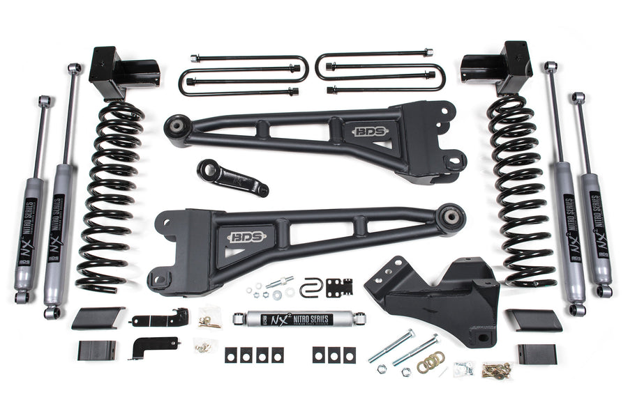 BDS 5" Lift Kit - 2020-2022 Ford F-250/F-350 Super Duty 4WD (w/ Radius Arm)