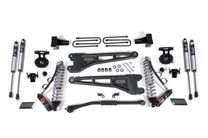 BDS 2.5" Lift Kit - 2017-2019 Ford F-250/F-350 Super Duty 4WD (w/ Radius Arm | FOX 2.5 Performance Elite Coil-Over Conversion)