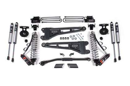 BDS 2.5" Lift Kit - 2020-2022 Ford F-450 Super Duty 4WD (w/ Radius Arm | FOX 2.5 Performance Elite Coil-Over Conversion)