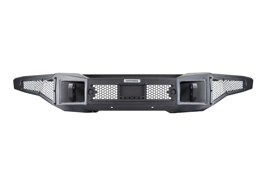 Go Rhino Rockline Full-Width Front Winch Bumper - 2021-2026 Ford Bronco