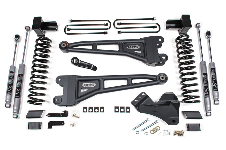 BDS 4" Lift Kit - 2020-2022 Ford F-450 Super Duty 4WD (w/ Radius Arms)