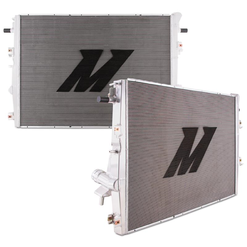 Mishimoto Aluminum Primary Radiator - 2017+ Ford F-250/F-350 Super Duty 6.7L Power Stroke Diesel