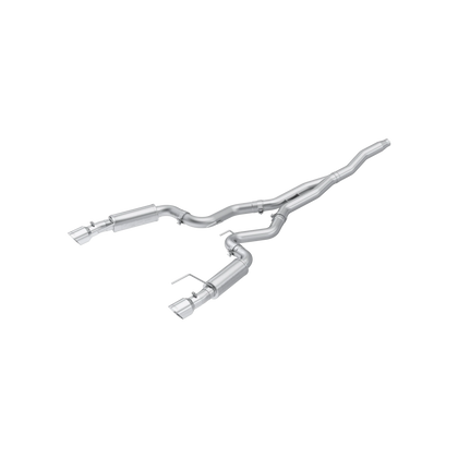 MBRP XP Series 3-Inch Race Cat-Back Exhaust - 2015-2023 Ford Mustang EcoBoost 2.3