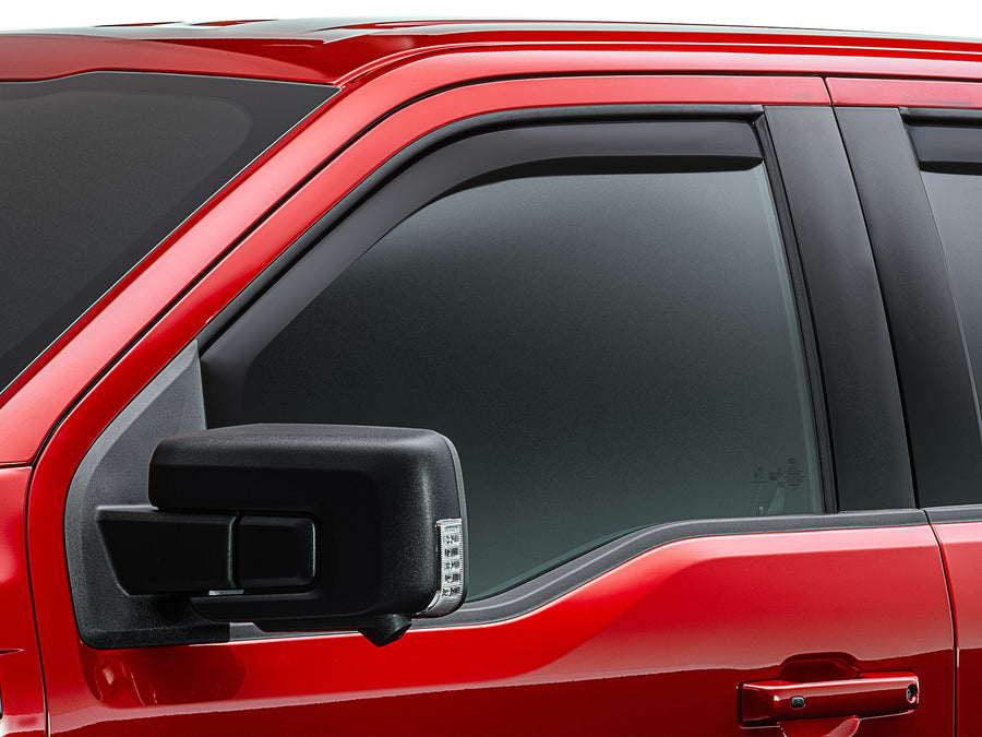 WeatherTech Side Window Deflectors (Matte Black) - 2022-2026 Ford Maverick