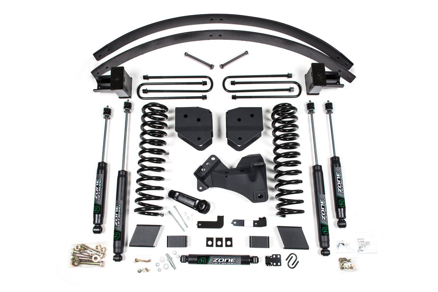 Zone Offroad - 6" Lift Kit - Ford F-250/F-350 Super Duty (2017-2019) 4WD - Gas - Zone Offroad