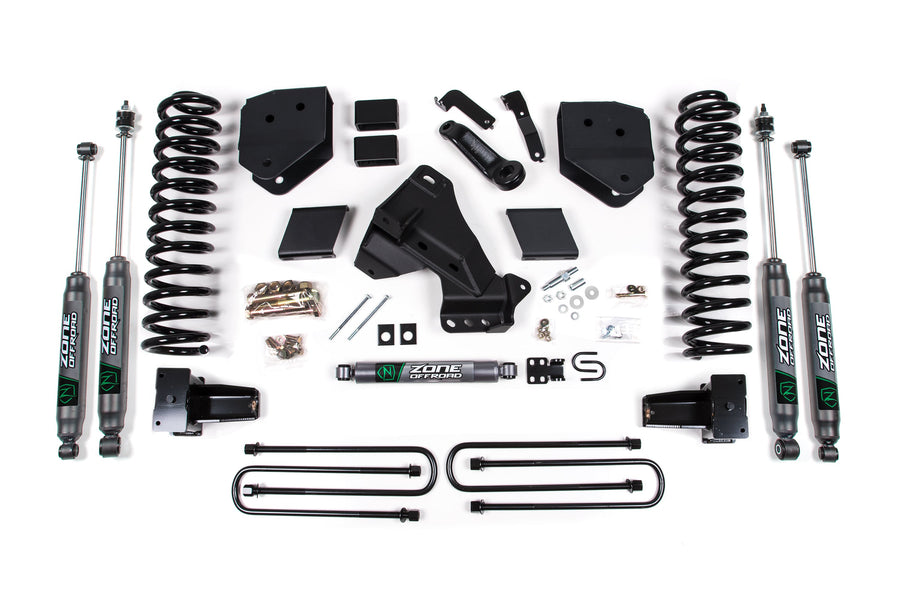 Zone Offroad - 6 Inch Lift Kit - Ford F-350 Super Duty DRW (2020-2021) 4WD - Gas - Zone Offroad