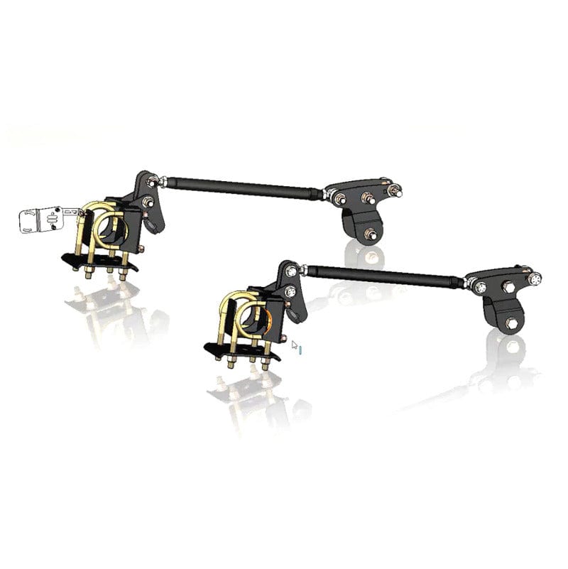 Traction Bar Kit | 2015-2024 F-150 2WD/4WD with Ridetech Lowering System