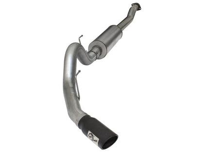 aFe MACHForce XP SS Exhaust 4in Cat-Back w/ Black Tip 2015-2020 Ford F-150 EcoBoost V6 2.7/3.5Ltt