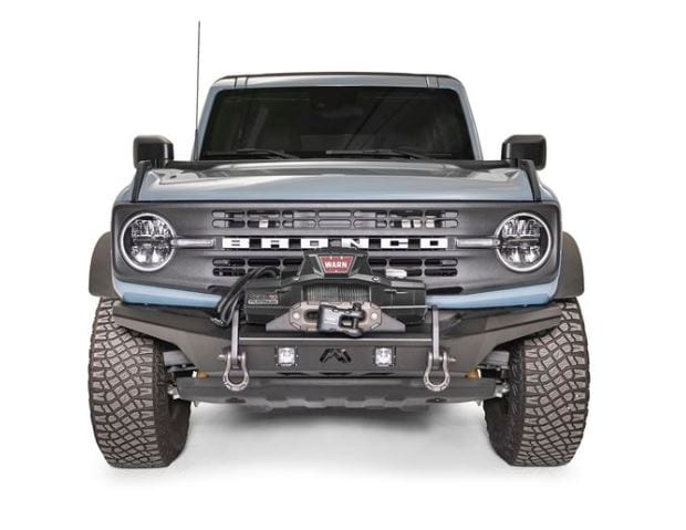 Fab Fours 2021-2023 BRONCO STUBBY FRONT BUMPER W/ NO GUARD MATTE BLACK