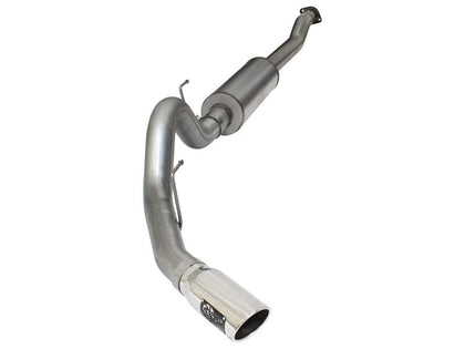 aFe MACHForce XP SS Exhaust 4in Cat-Back w/ Polish Tip 2015-2020 Ford F-150 EcoBoost V6 2.7/3.5Ltt