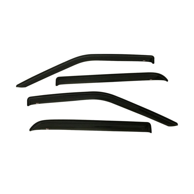 Westin 2015-2022 Ford F-150 SuperCrew Wade Slim Wind Deflector 4pc - Smoke