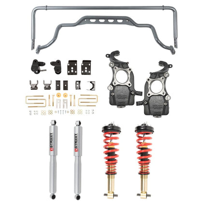 Belltech 21-22 Ford F-150 2WD Performance Handling Kit (3-5.5in Front/6.5in Rear Drop )