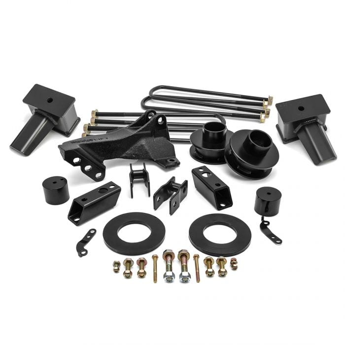 ReadyLift - 2.5'' SST Lift Kit with 4'' Rear Tapered Blocks for 1 Piece Drive Shaft without Shocks - 2017-2022 F250/F350