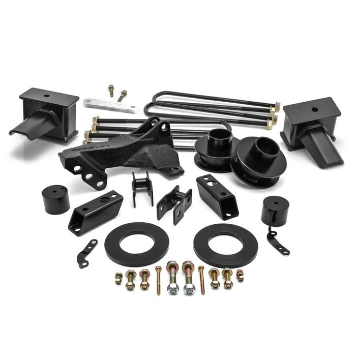 ReadyLift - 2.5'' SST Lift Kit with 4'' Rear Flat Blocks for 2 Piece Drive Shaft without Shocks - 2017-2022 F250/F350