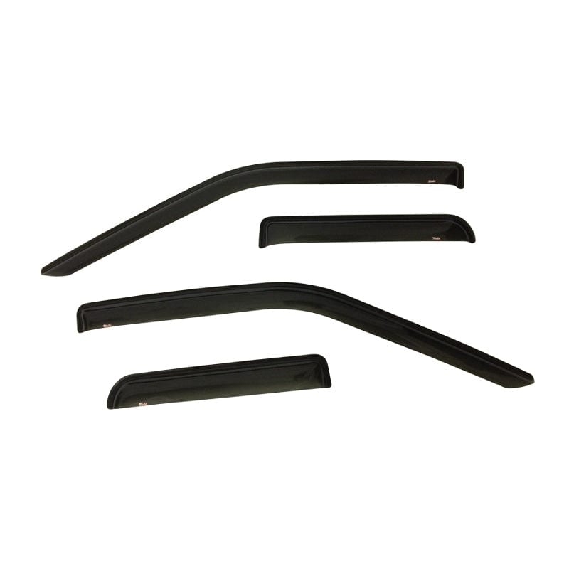 Westin 2015-2022 Ford F-150 SuperCab Wade Slim Wind Deflector 4pc - Smoke