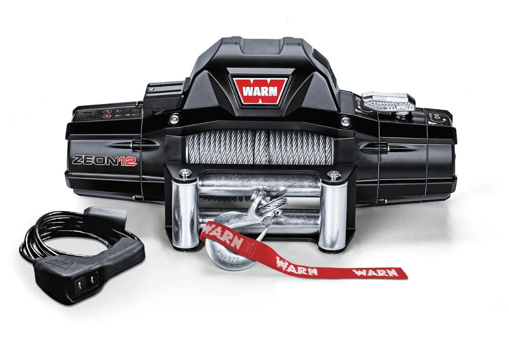 Warn 90666 Use With Zeon/ Zeon Platinum/ VR/ M8/ XD9 Winches Fixed Mount Black