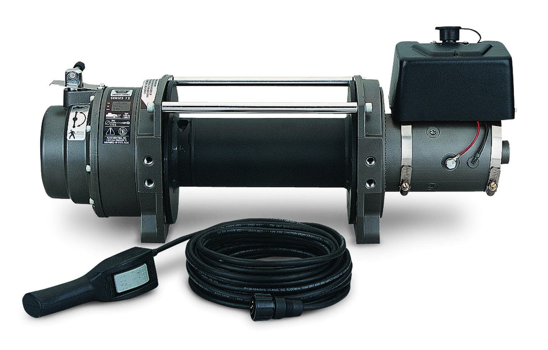 Warn 66032 Winch 12 Volt 15000 LB Cap Wire Fairlead Wired Remote Planetary Gear Drive