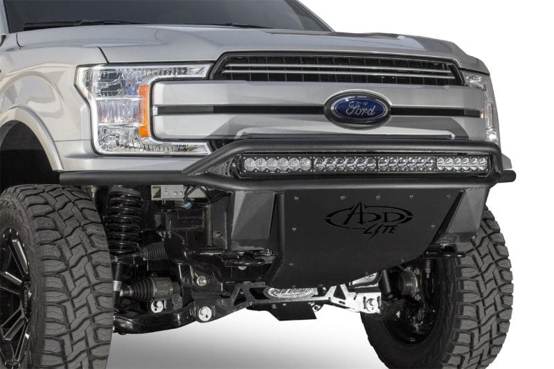 Addictive Desert Designs 2018-2019 Ford F-150 ADD Lite Front Bumper w/ Top Hoop